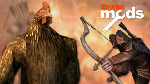 Top 5 Skyrim Mods of the Week - Playable Ninja-Death Chicken