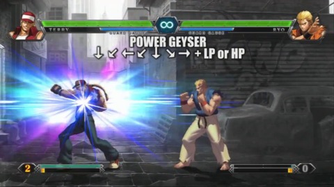 Gamescom 2011: The King of Fighters XIII - Terry Bogard Gameplay Video