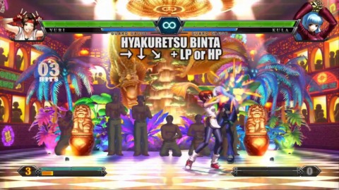 Gamescom 2011: The King of Fighters XIII - Yuri Sakazaki Gameplay Video
