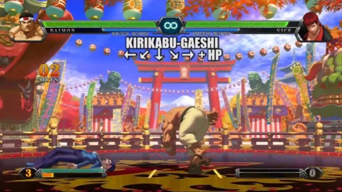 Gamescom 2011: The King of Fighters XIII - Goro Daimon Gameplay Video