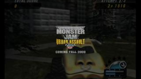 Monster Jam: Urban Assault Gameplay Movie 3