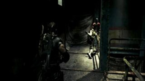 Resident Evil 5 Gameplay: The Warehouse
