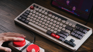 8BitDo Nintendo-Inspired Gaming Keyboard Drops To Best Price Yet At Amazon