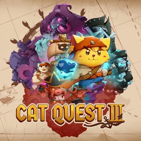 Ottieni una versione fisica di Cat Quest 3, inclusa la mappa del mondo e adesivi collezionabili