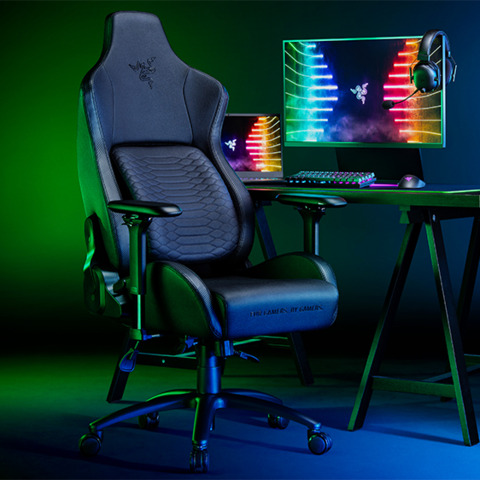 Razer Iskur Gaming Chair Now Comes In Sleek All-Black Design - GameSpot