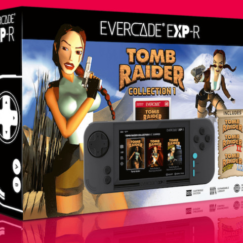 Preorder Evercade's New Retro Gaming Devices Bundled With Tomb Raider Cartridge At Amazon