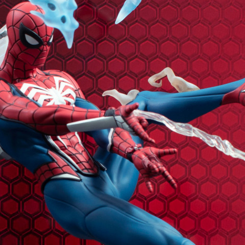 This New Spider-Man Statue Captures The Hero's Video Game Design