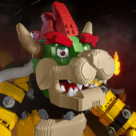 A Massive Bowser Statue Built Entirely Of Legos Will Feature At San Diego Comic-Con