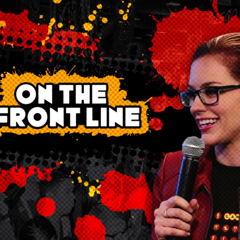 On the Front Line at Comic-Con 2014 with Anna Prosser Robinson