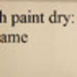Watch paint dry (2016)